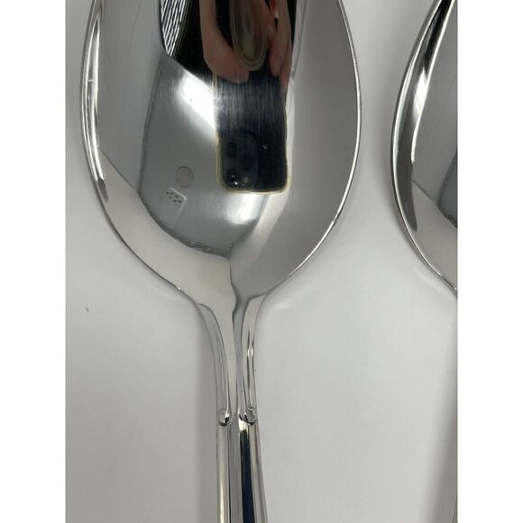 Oneida All American Stainless Forever Place Dinner Soup Spoon 6 7/8” Set Of 4 - Picture 5 of 7